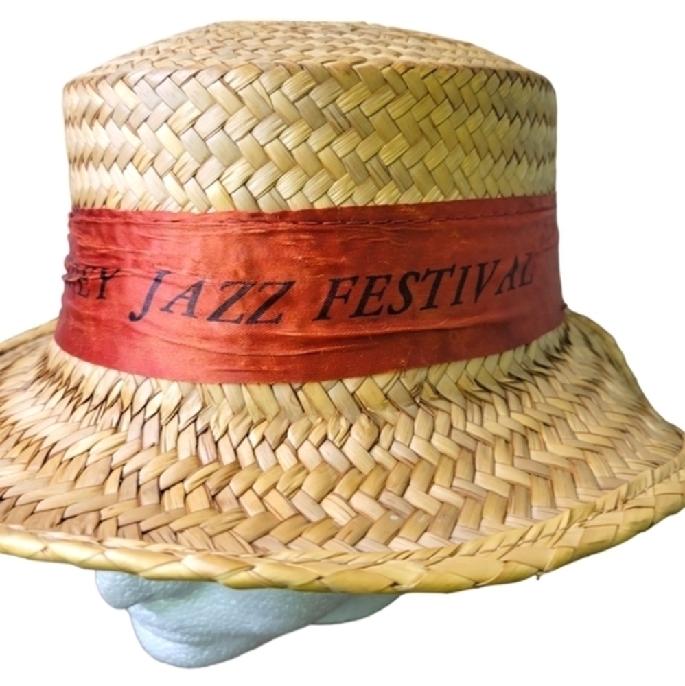 Monterey Jazz Festival Straw Hat sz M - Picture 2 of 10